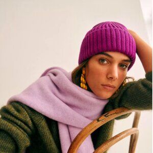 Sezane Merino Wool "Adam Beanie'